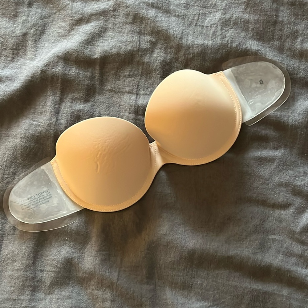 Strapless Backless Bra Nude
